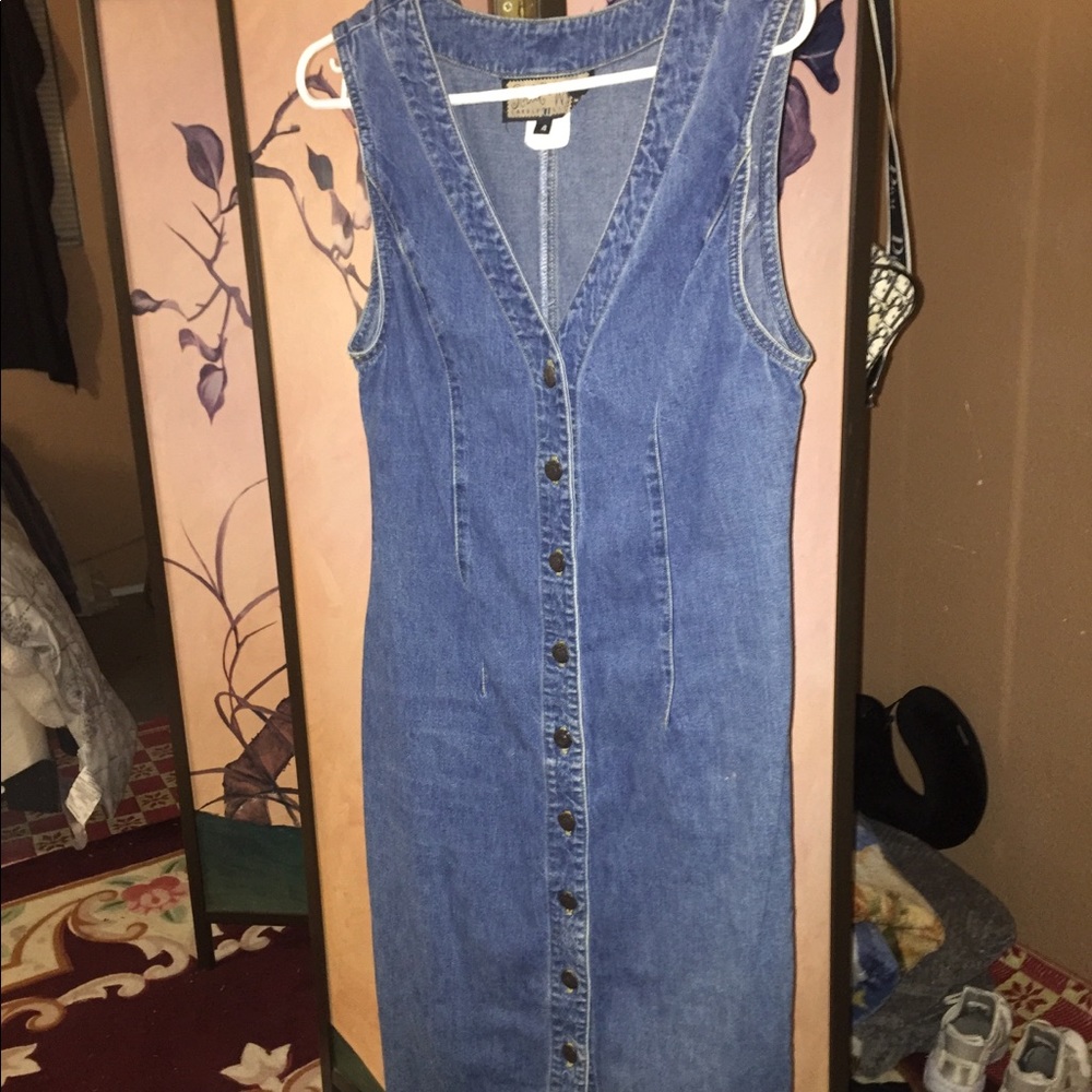 Denim dress